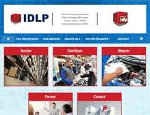 Tablet Screenshot of idlp.fr